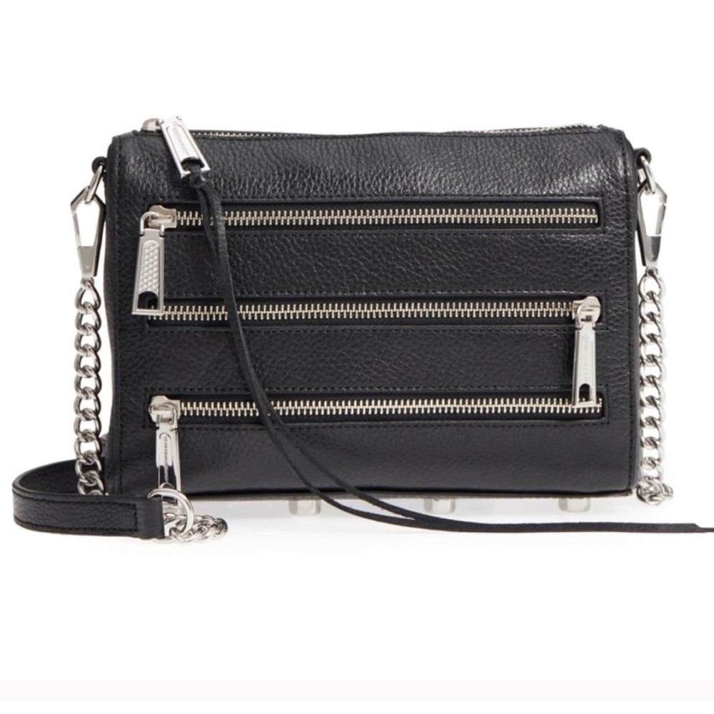 Rebecca Minkoff 5 Zip crossbody purse
